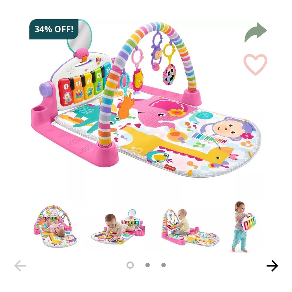 Fisher Price Kick n Play Piano